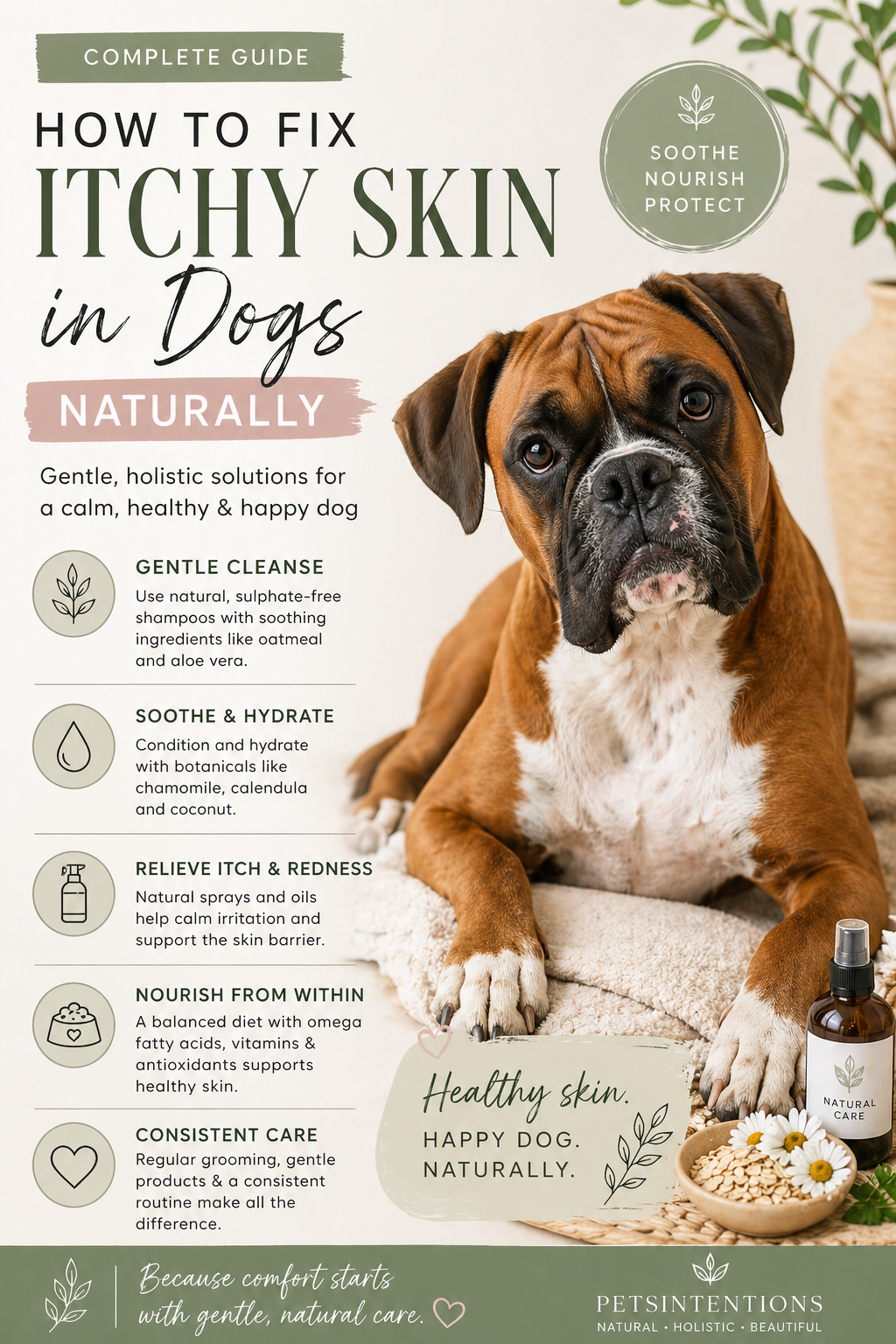 How to Fix Itchy Skin in Dogs Naturally (Complete Guide)