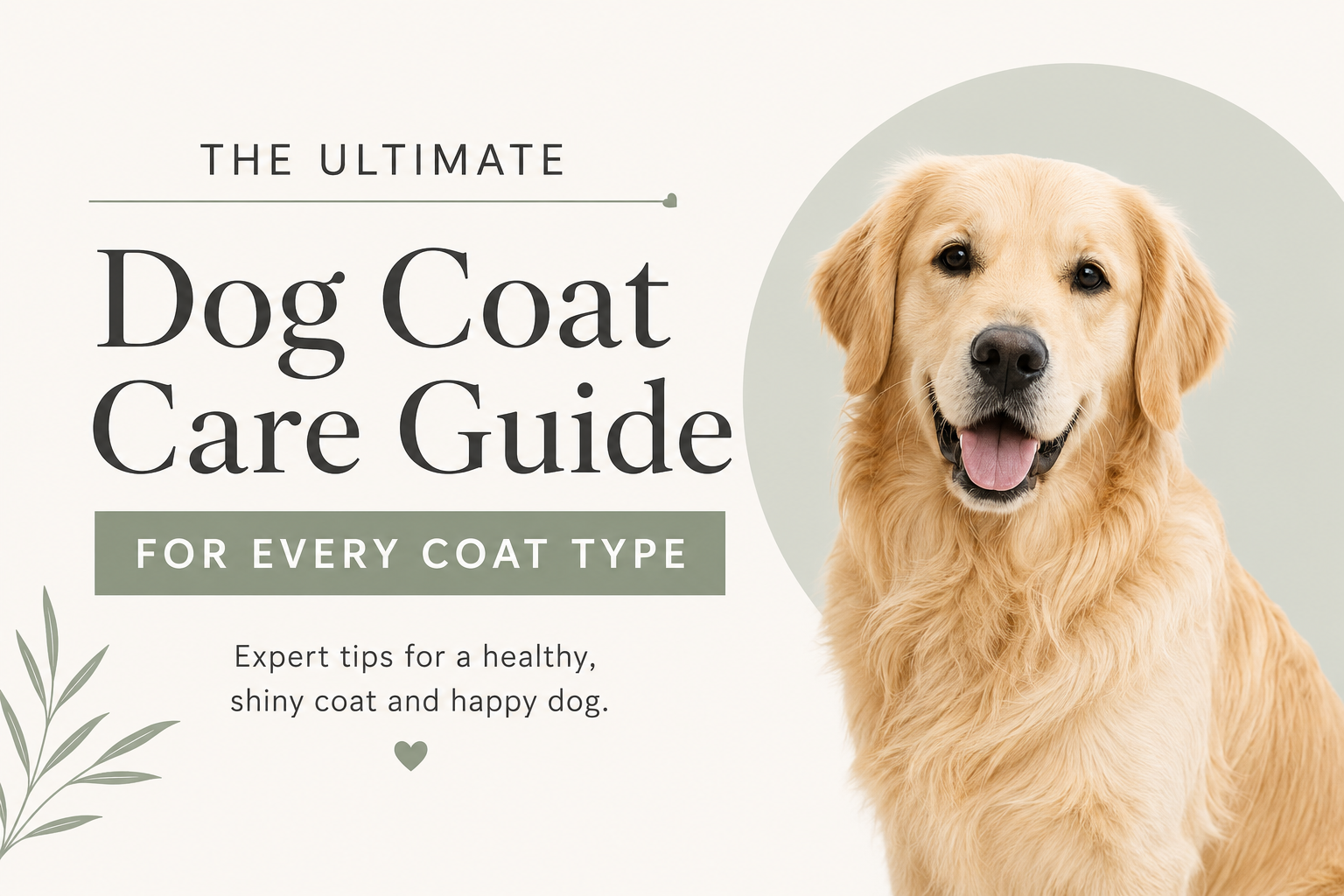 The Ultimate Dog Coat Care Guide for Every Coat Type