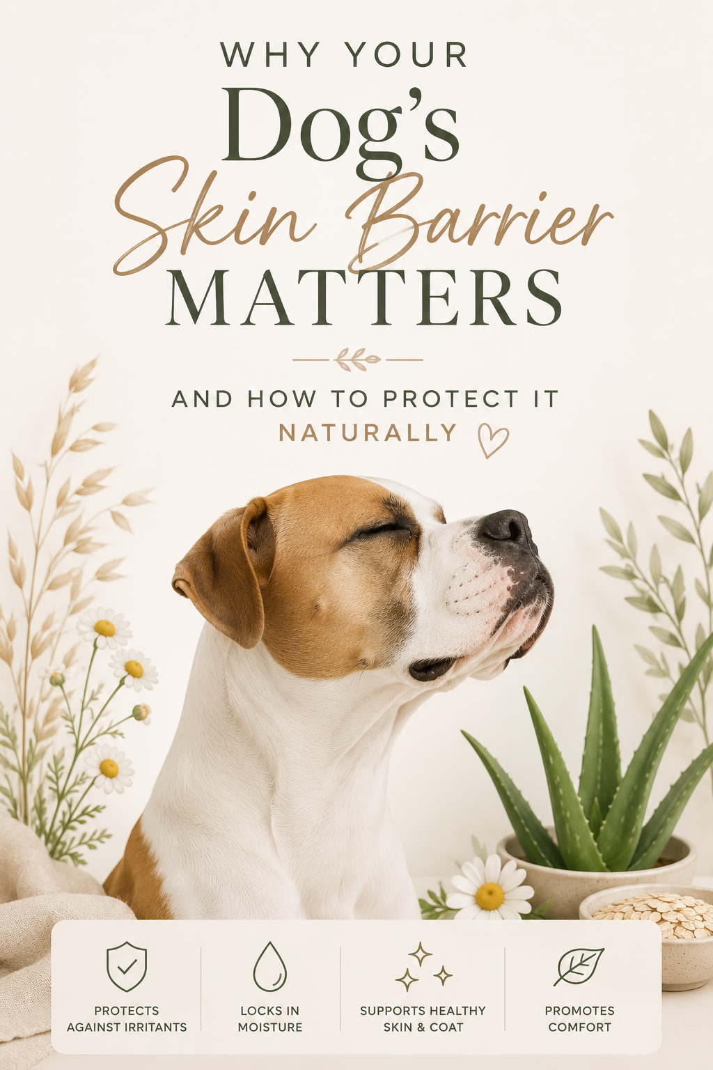 Why Your Dog’s Skin Barrier Matters (And How to Protect It Naturally)