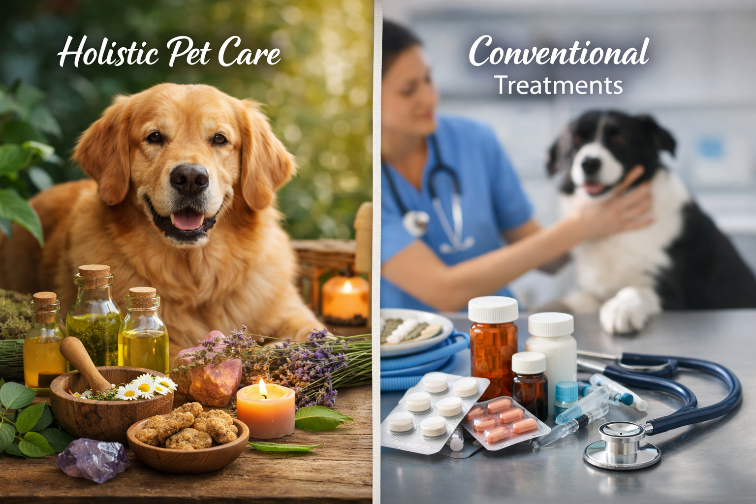 Benefits of Holistic Pet Care Versus Conventional Treatments