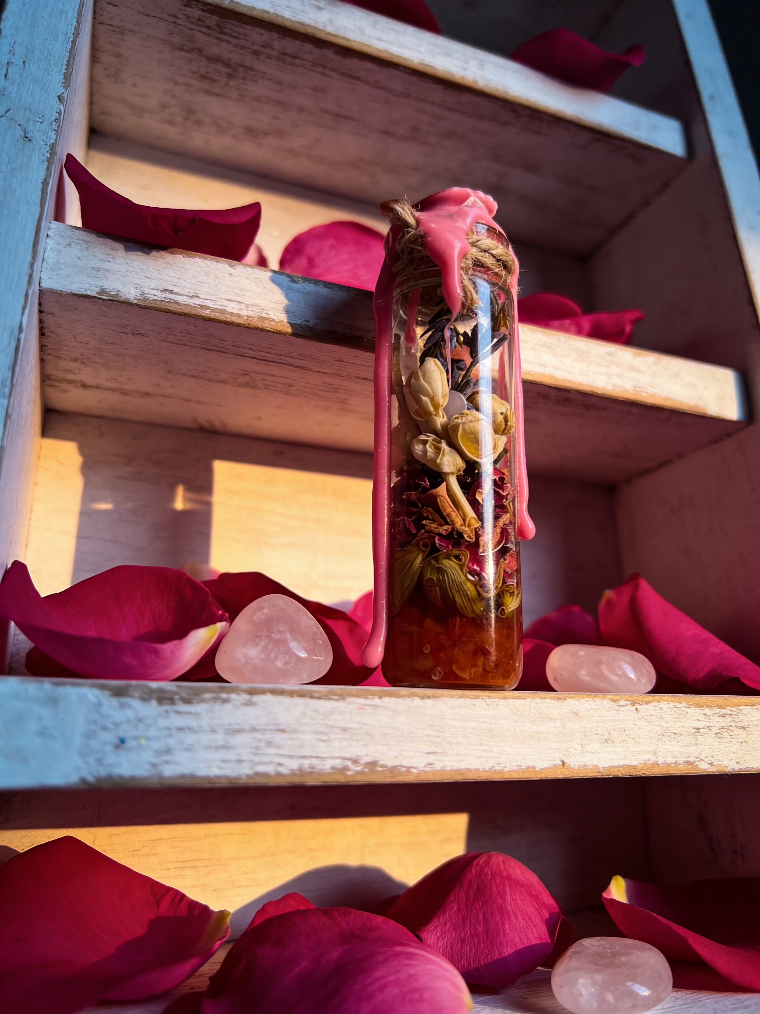 Pet Love & Bonding Spell Jar | Emotional Connection & Calm Energy for Pets | Crystal Infused Pet Ritual