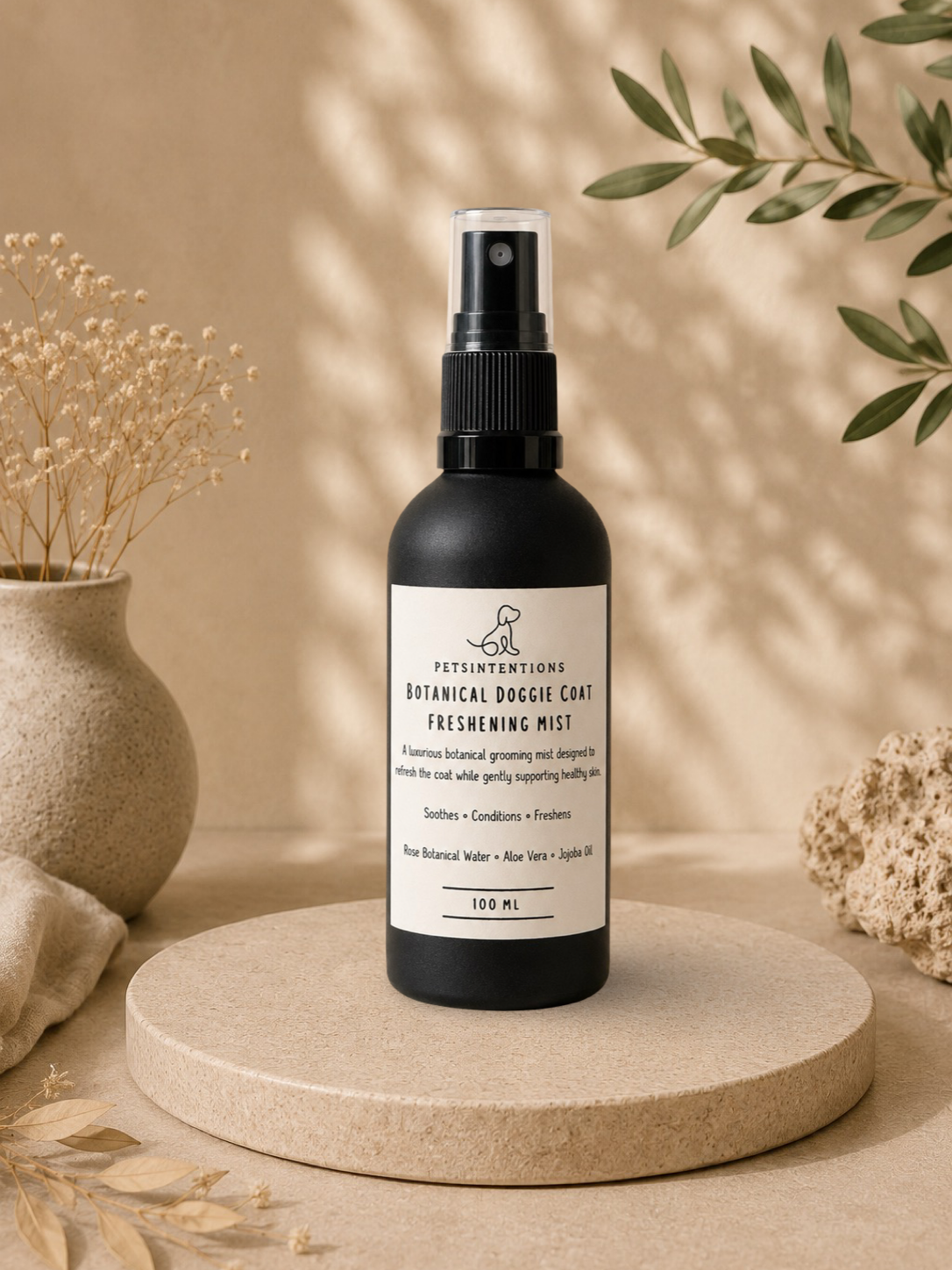 Luxury Dog Deodorant Spray | Natural Coat Freshener